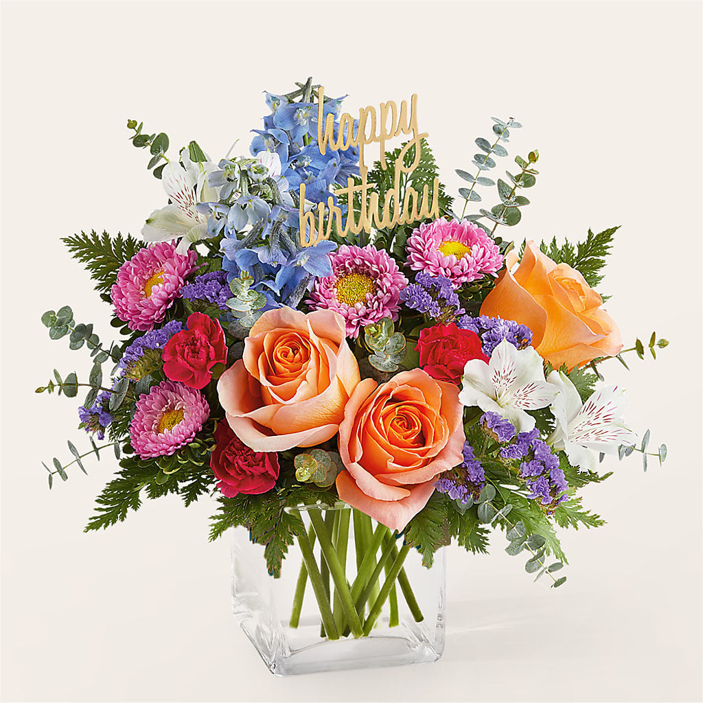 Birthday Bash Bouquet –  Parkside Flowers, Rockwell City IA