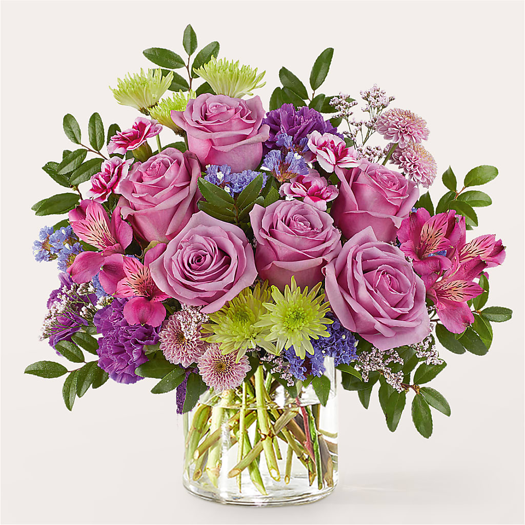 Glass Half Full Bouquet –  Parkside Flowers, Rockwell City IA