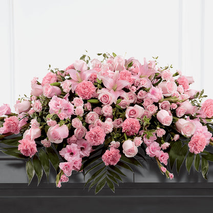 Garden of Comfort Casket Spray (Standard) –  Parkside Flowers, Rockwell City IA