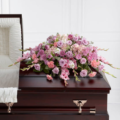 Immorata Casket Spray –  Parkside Flowers, Rockwell City IA
