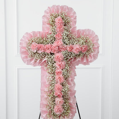 Angel's Cross Easel –  Parkside Flowers, Rockwell City IA