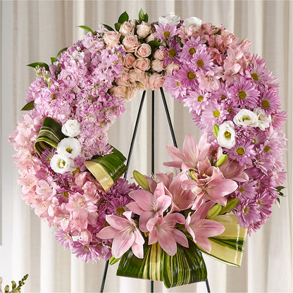 Gift of Warmth Wreath –  Parkside Flowers, Rockwell City IA