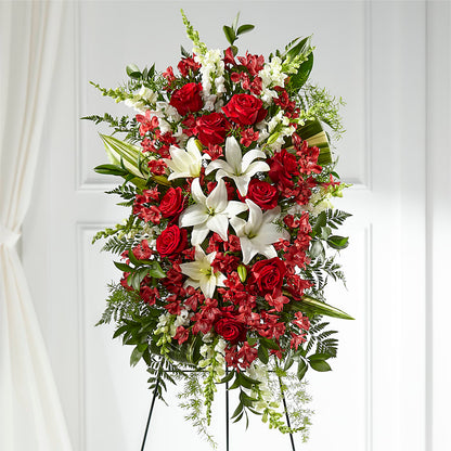 Everlasting Memory Standing Spray –  Parkside Flowers, Rockwell City IA