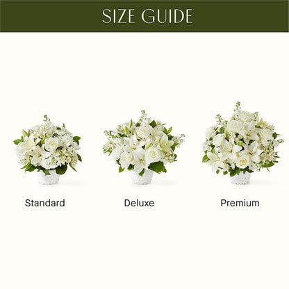 Peaceful Reflections Arrangement –  Parkside Flowers, Rockwell City IA