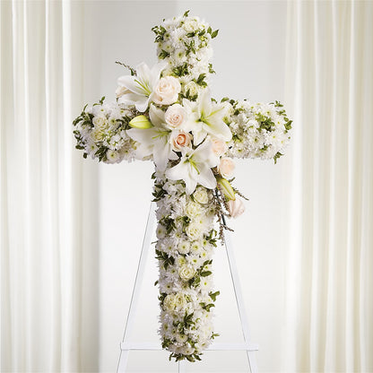 Spiritual Guidance Standing Spray –  Parkside Flowers, Rockwell City IA