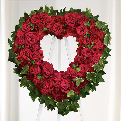 Wholehearted Standing Spray –  Parkside Flowers, Rockwell City IA