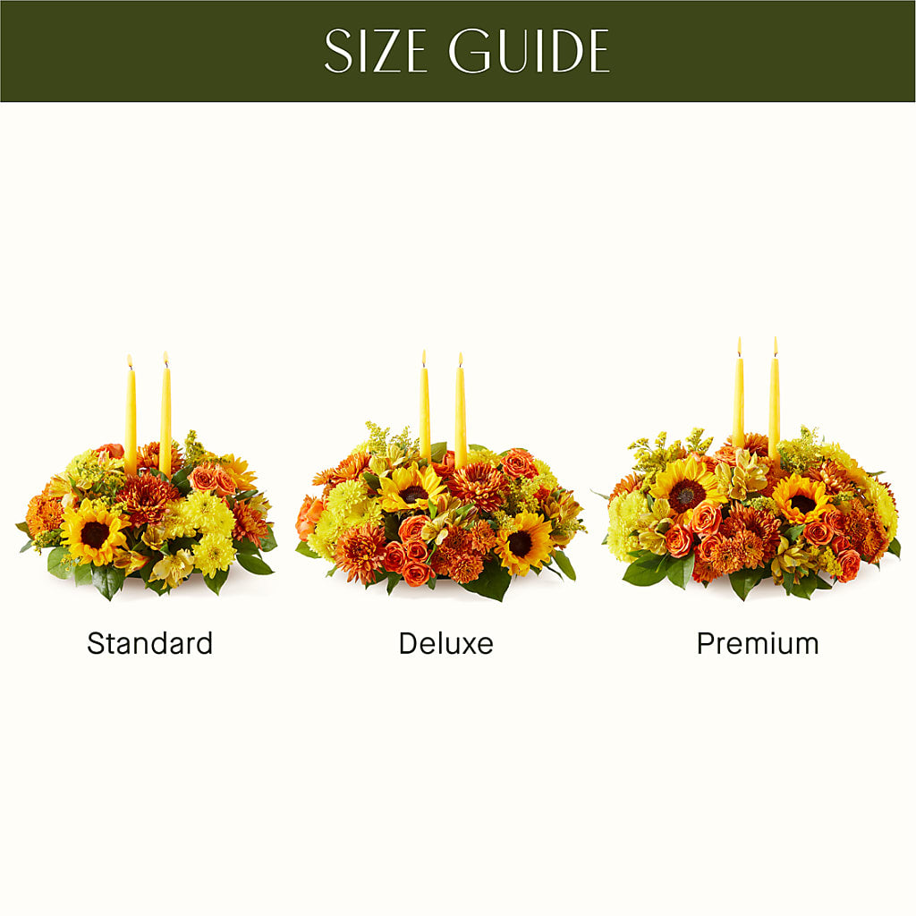 Autumn Harmony Centerpiece –  Parkside Flowers, Rockwell City IA