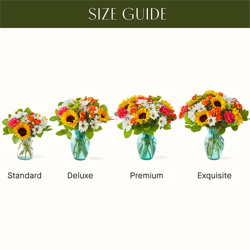 Sun-drenched Blooms Bouquet –  Parkside Flowers, Rockwell City IA