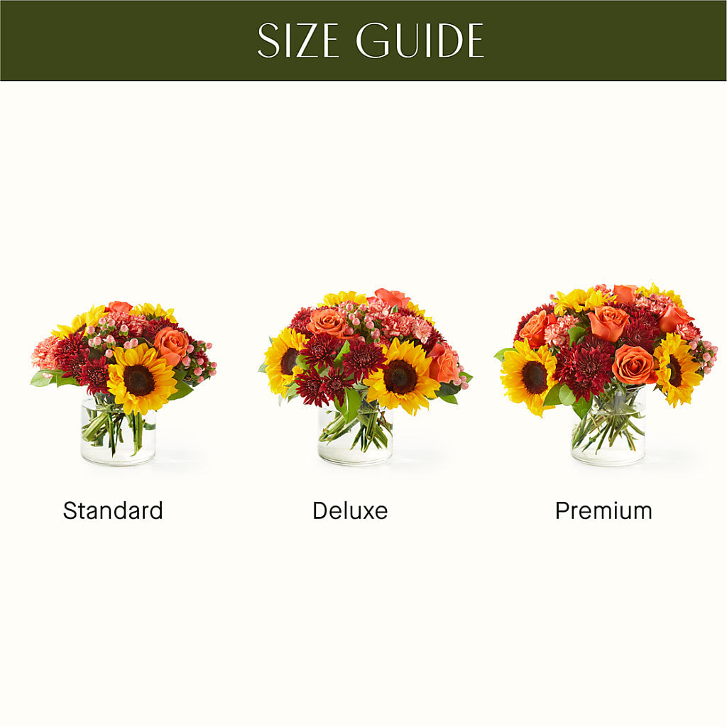 September Sunset Bouquet –  Parkside Flowers, Rockwell City IA