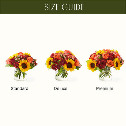 September Sunset Bouquet –  Parkside Flowers, Rockwell City IA