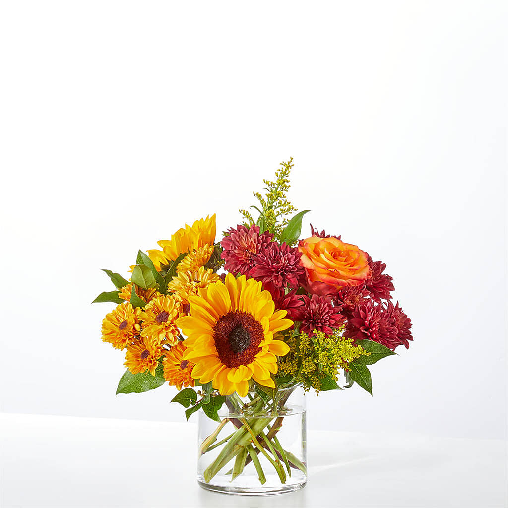 Flannel Scarf Bouquet –  Parkside Flowers, Rockwell City IA