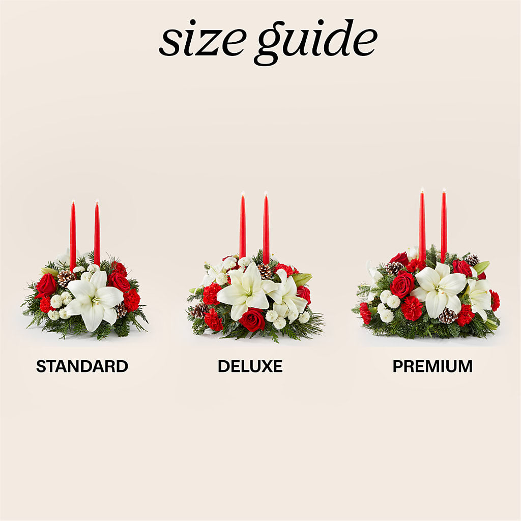 Seasonal Festivities Centerpiece –  Parkside Flowers, Rockwell City IA