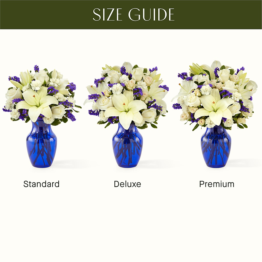 Sapphire Rush Bouquet –  Parkside Flowers, Rockwell City IA