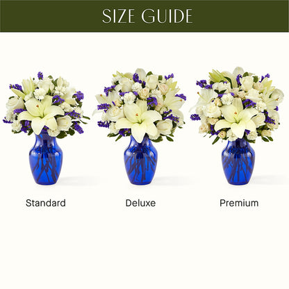 Sapphire Rush Bouquet –  Parkside Flowers, Rockwell City IA