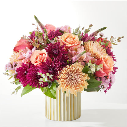 Berry Cobbler Bouquet with Ivory Vase –  Parkside Flowers, Rockwell City IA