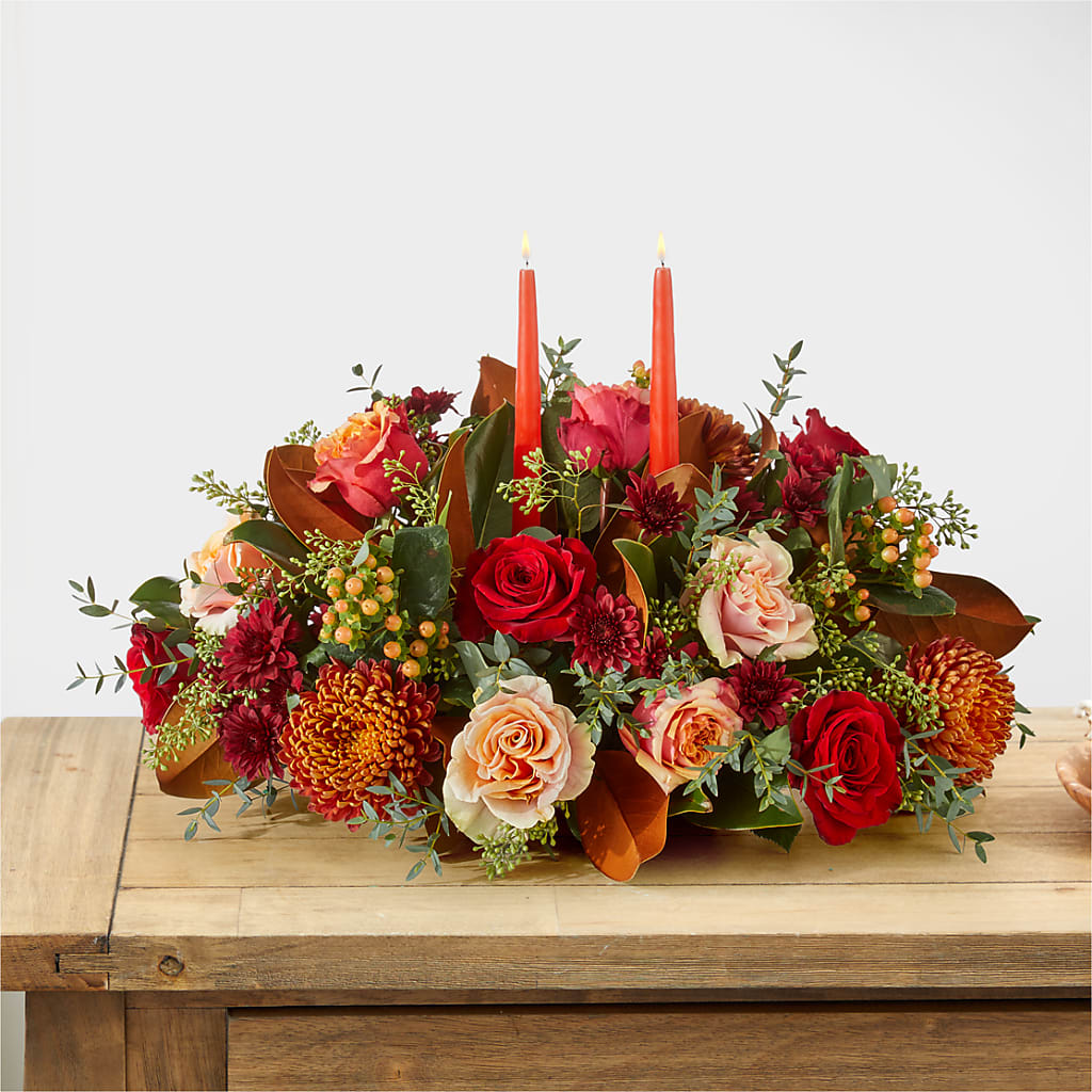 Gather Near Centerpiece –  Parkside Flowers, Rockwell City IA