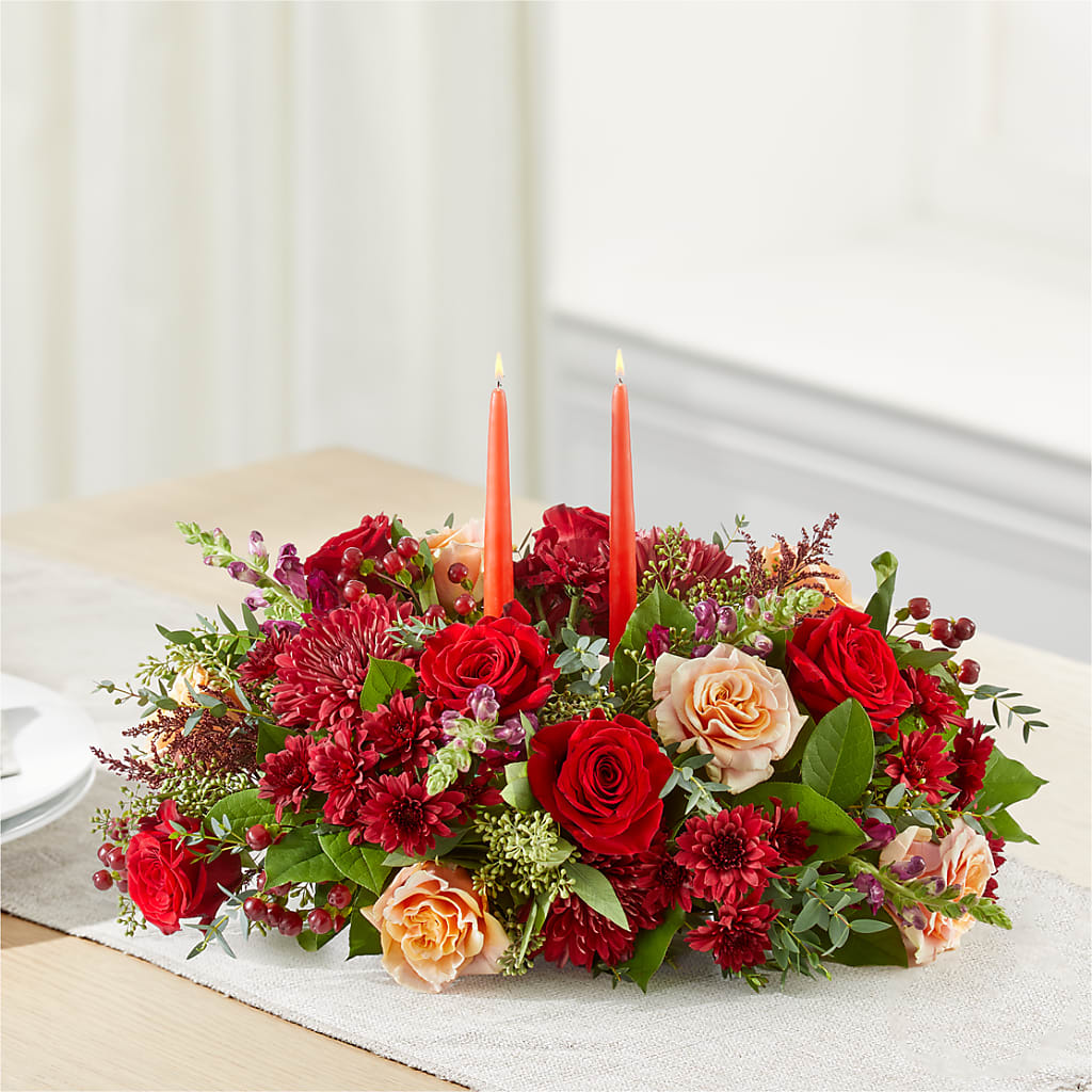 Most Thankful Centerpiece –  Parkside Flowers, Rockwell City IA