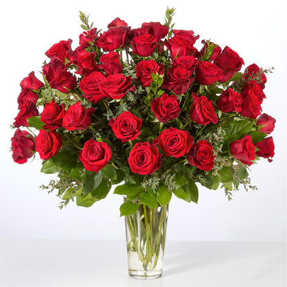Forever Yours Fifty Stem Red Rose Bouquet –  Parkside Flowers, Rockwell City IA