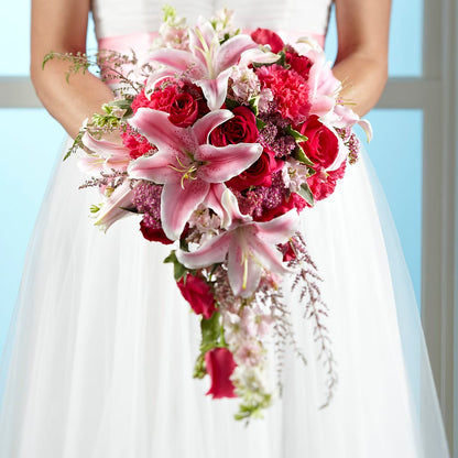 Lily & Rose Bouquet –  Parkside Flowers, Rockwell City IA