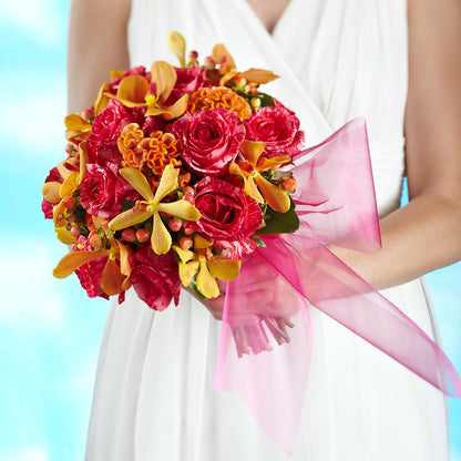 Brilliant Shades of Love Bouquet –  Parkside Flowers, Rockwell City IA