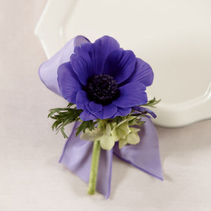 Purple Passion Boutonniere –  Parkside Flowers, Rockwell City IA