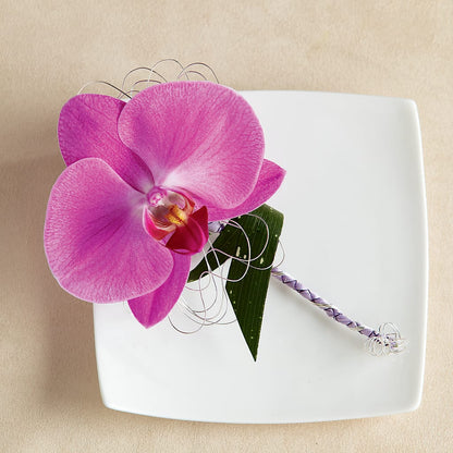 Glorious Boutonniere –  Parkside Flowers, Rockwell City IA