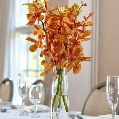 Orange Mokara Bud Vase –  Parkside Flowers, Rockwell City IA
