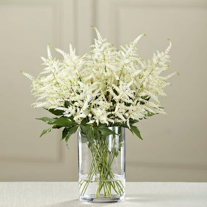White Astilbe Bouquet –  Parkside Flowers, Rockwell City IA