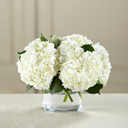 White Hydrangea Bouquet –  Parkside Flowers, Rockwell City IA